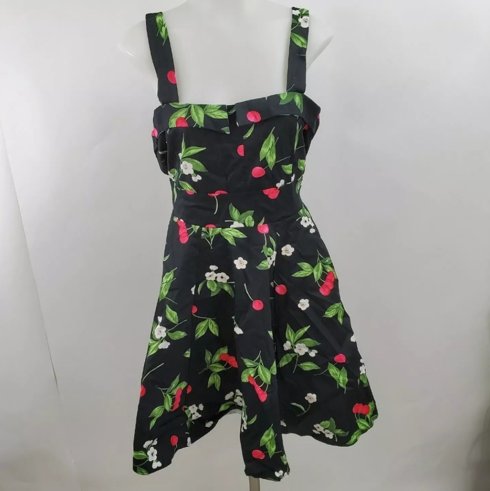 Rockabilly Fit and Flair Dress- Large